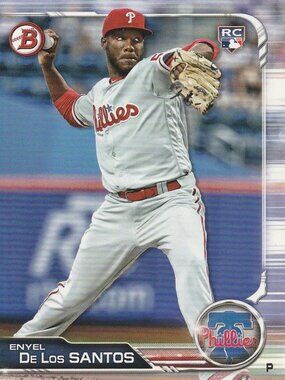 Enyel De Los Santos - 2019 Topps Rookie Baseball Card
